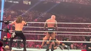 Randy Orton gives RKOs to Everybody at WWE Royal Rumble 2024