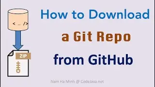 How to Download a Git Repo from GitHub