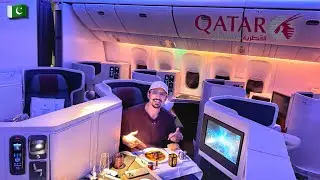 WORLDS BEST BUSINESS CLASS Review - Qatar Airways