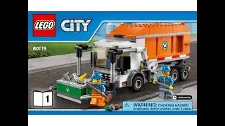 LEGO® City Great Vehicles 60118 Мусоровоз. Инструкция по сборке