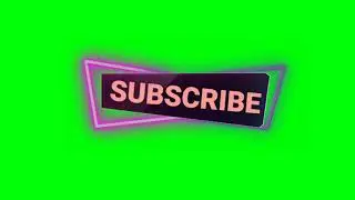 Subscribe button intro || Lighting green screen button || subscribe green screen video 2020