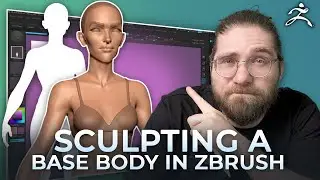 Creating a Stylized BASE BODY in ZBRUSH!