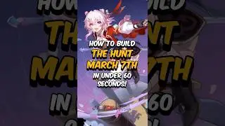 BEST HUNT MARCH 7TH BUILD - How to Build Hunt March 7th in 60 Seconds #honkaistarrail