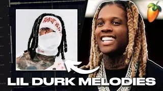 How to Make Hard Beats for LIL DURKS ALMOST HEALED | FL Studio 21