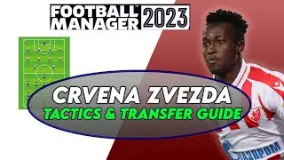 FM23 Crvena Zvezda Tactics & Transfer Guide | Football Manager 2023