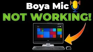 Boya m1 mic is not working in my computer | mic not working