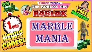 ⏱️ 🔮 ROBLOX Marble Mania Codes 🎢 in ⏱️ 60 Seconds! ✨ NEW September Update Codes for Marble Mania