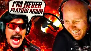 DR DISRESPECT RAGE QUIT MORTAL KOMBAT 1