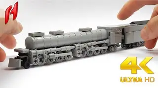 Small Lego Union Pacific Big Boy (MOC - 4K)