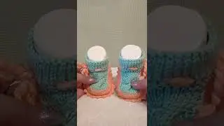 пинеточки для малышки #schorts #crochet