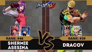 KOFXV⭐SHERMIE ASESINA (Leona/Athena/Shermie) vs DRACOV (Ramon/Billy/Meitekun)⭐Ranked Match 24/07/24