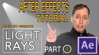 HOW TO MAKE LIGHT RAYS in Adobe After Effects - Easy