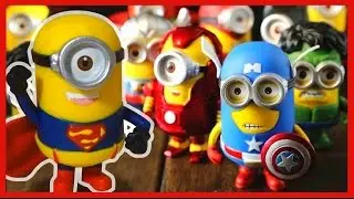 Миньоны Супергерои и Летающий Миньон. Гадкий Я. Despicable me.