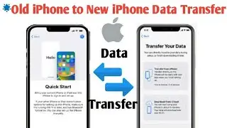 How to transfer data from old iPhone to new iPhone | iPhone full clone process | iPhone data backup|