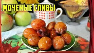 Закуска УЛЕТ!!! ///Моченые сливы ///Квашеные сливы /// Сразу Готовлю много!!!