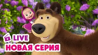 🔴 ПРЯМОЙ ЭФИР! LIVE Маша и Медведь💥 НОВАЯ СЕРИЯ 💥 Пикник в сиреневых тонах 🪻🧺📸