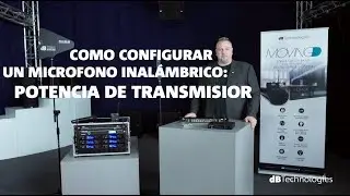 Como configurar un microfono inalámbrico: potencia de transmisior (ESP)