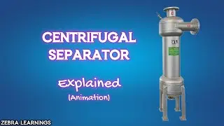 Centrifugal Separator Explained | Animation | #HVAC #HVACR #HVACSYSTEM