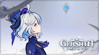 Furina Sings and Gets Her Vision Cutscene Animation | The Little Oceanid Story Quest | Genshin