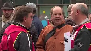 Plan ferroviaire : manifestations des usagers du train en Normandie