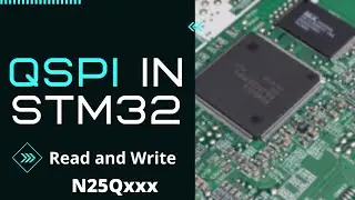 QSPI in STM32 || Write and Read || N25Q