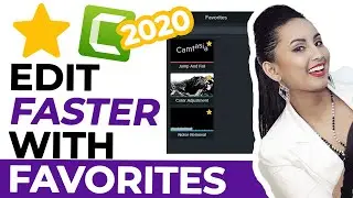 Camtasia 2020 Tutorial: How to Use the New Favorites Tab to Edit More Efficiently