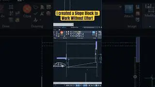 I created a Slope Block to Work Without Effort