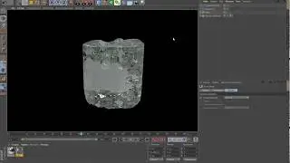 Уроки Cinema 4D:Cinema 4D ЭКСПЕРИМЕНТ эмиттер, каркас объёма