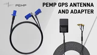 PEMP Fakra SMA GPS Antenna, 4G Wifi Antenna and Adapter for Car