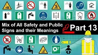 Mix of All Safety and Public Signs with their Meanings - Part 13