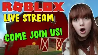 🔴 ROBLOX LIVE STREAM !! - PLAYING MM2, DOORS, ARSENAL AND MORE ! - COME JOIN US WOOOO !