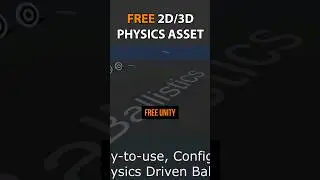 BE FAST FREE Ballistic Physics Unity Asset #speedtutor #unity #gamedev