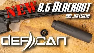 DEFCAN Suppressors, now in 8.6 BLK! A Closer Look