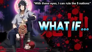 What If Sasuke Had Eternal Mangekyou Sharingan At The Five Kage Summit?