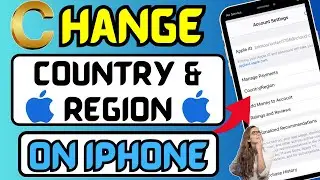 How To Change Country/Region On iPhone 15 (iOS 17) | Change Country On iphone 2023 || iPad