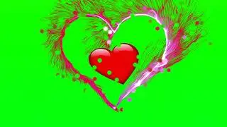 Green Screen || Love Heart Effects || Free Download