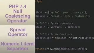 PHP 7.4 ~ Lesson 6: PHP Rest Operator (Doesn't exist)