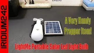 LightMe Portable Solar Led Light Bulb