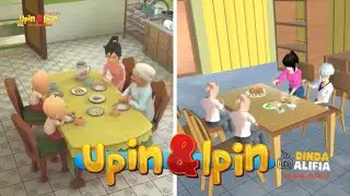 Tiru Aksi Upin Ipin Minyak Sawit Terbaru | Upin & Ipin Terbaru 2024