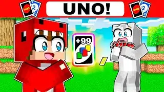 HAGO LLORAR A MI AMIGO en UNO con TRAMPAS 😉🤯 UNO EN MINECRAFT