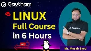 Linux Full Course : From Beginner to Advanced [2024]  | Linux Tutorials | Linux Full Video