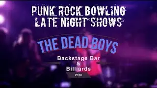 The Dead Boys live at Backstage Bar & Billiards