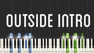 Inside Out 2 - Outside Intro (Bundle Of Joy) Piano Tutorial | Medium