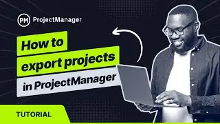 How to Export Projects in ProjectManager