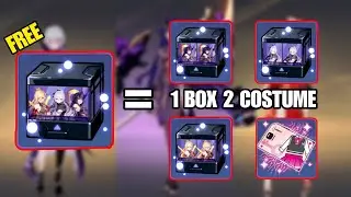 FINALLY FREE 1 Box 2 Costume ( Honkai Impact 3 v7.3 )