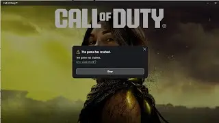 Fix Black Ops 6 The Game Has Crashed Error Code (0x9) On PC