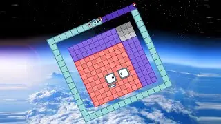 The Numberblocks Bigger Square On The Moon! | Learn to Count