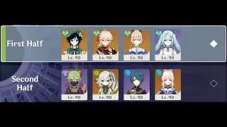 3.8 Spiral Abyss, Mono Anemo 🌪️ & Kuki Hyperbloom - (Floor 12, 9★)