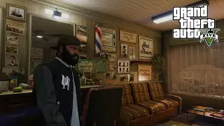 GTA 5: Franklin Getting A New Haircut & Free Roam | PS5 | 4K Gameplay