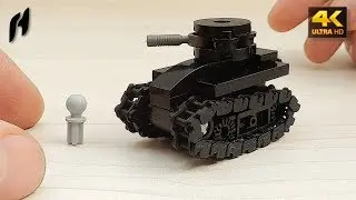 How to Build Small Lego Tank (MOC - 4K)